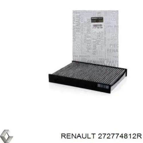 Filtr kabiny Renault (RVI) 272774812R cena, od 11,95 USD