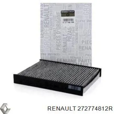 Do koszyka 272774812R Renault (RVI) Filtr kabiny