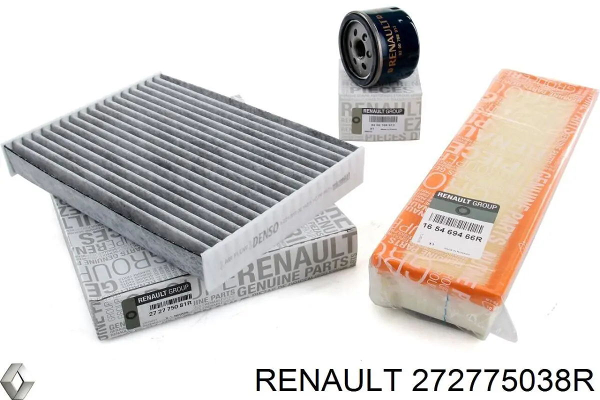 Filtr kabiny Renault (RVI) 272775038R cena, od 19,55 USD