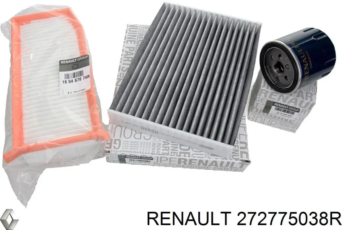 Do koszyka 272775038R Renault (RVI) Filtr kabiny