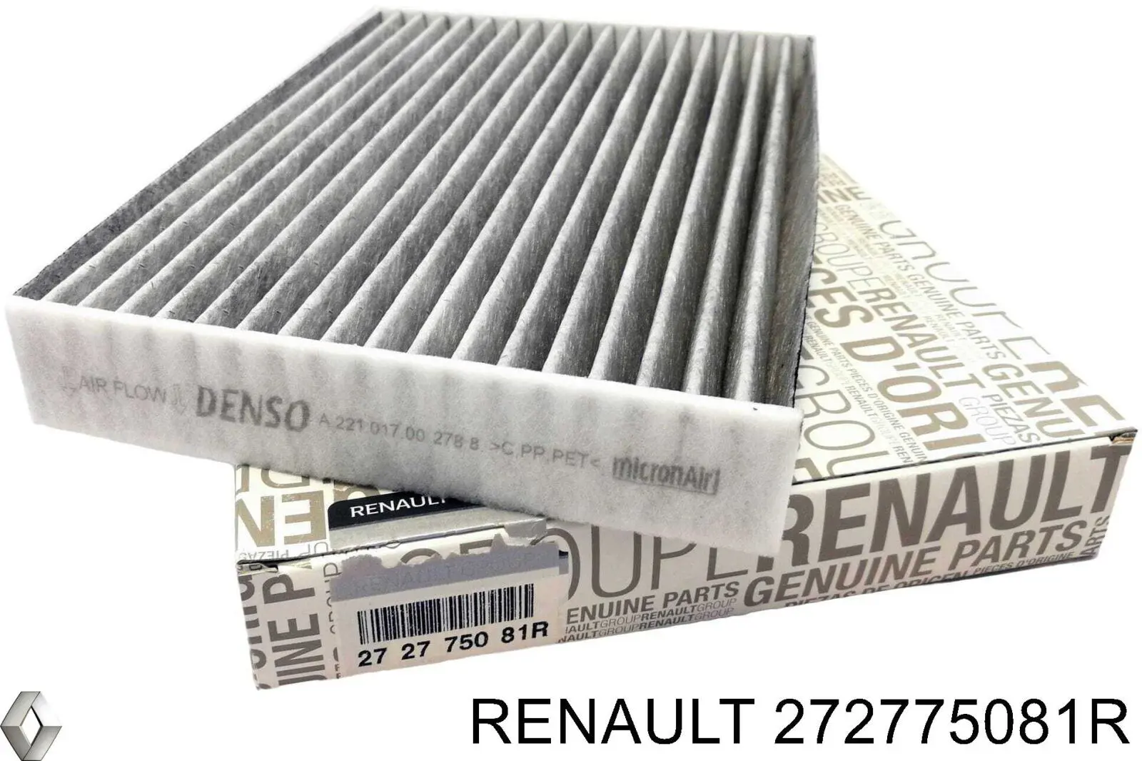 Do koszyka 272775081R Renault (RVI) Filtr kabiny