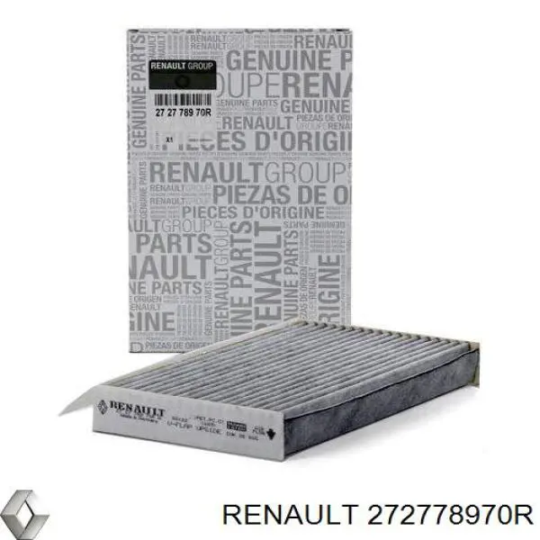 Filtr kabiny Renault (RVI) 272778970R cena, od 9,20 USD