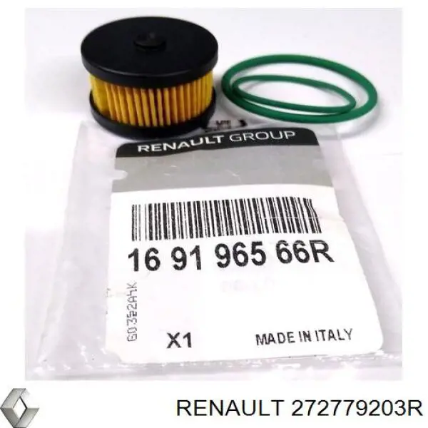 Do koszyka 272779203R Renault (RVI) Filtr kabiny