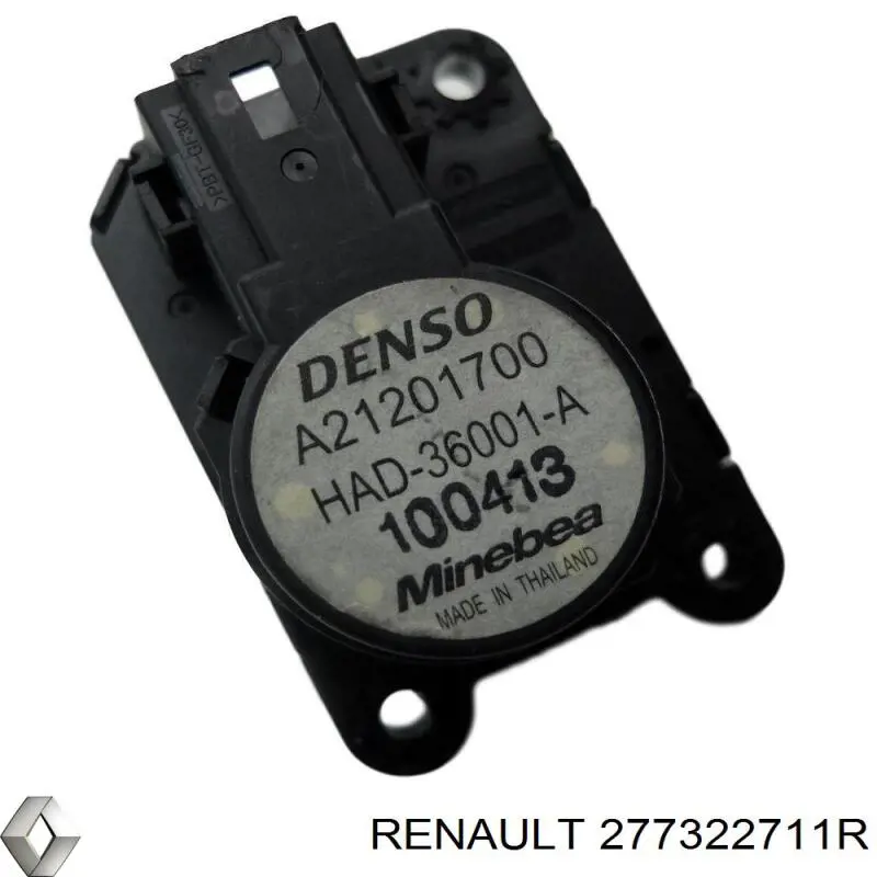 Silniczek sterujący klapą recyrkulacji powietrza Renault (RVI) 277322711R cena, od 52,78 USD