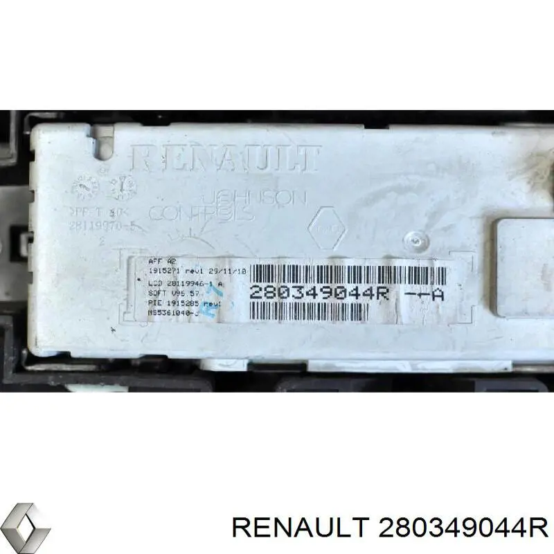 Wyświetlacz wielofunkcyjny Renault (RVI) 280349044R cena, od 62,99 USD