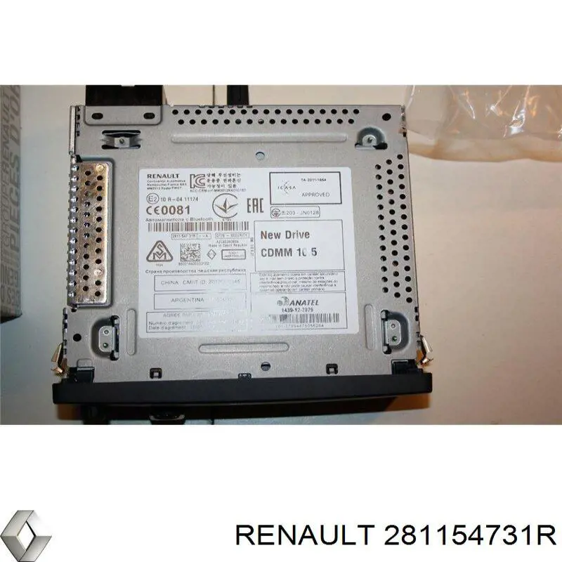 281154731R Renault (RVI) Radioodtwarzacz (radio AM/FM)