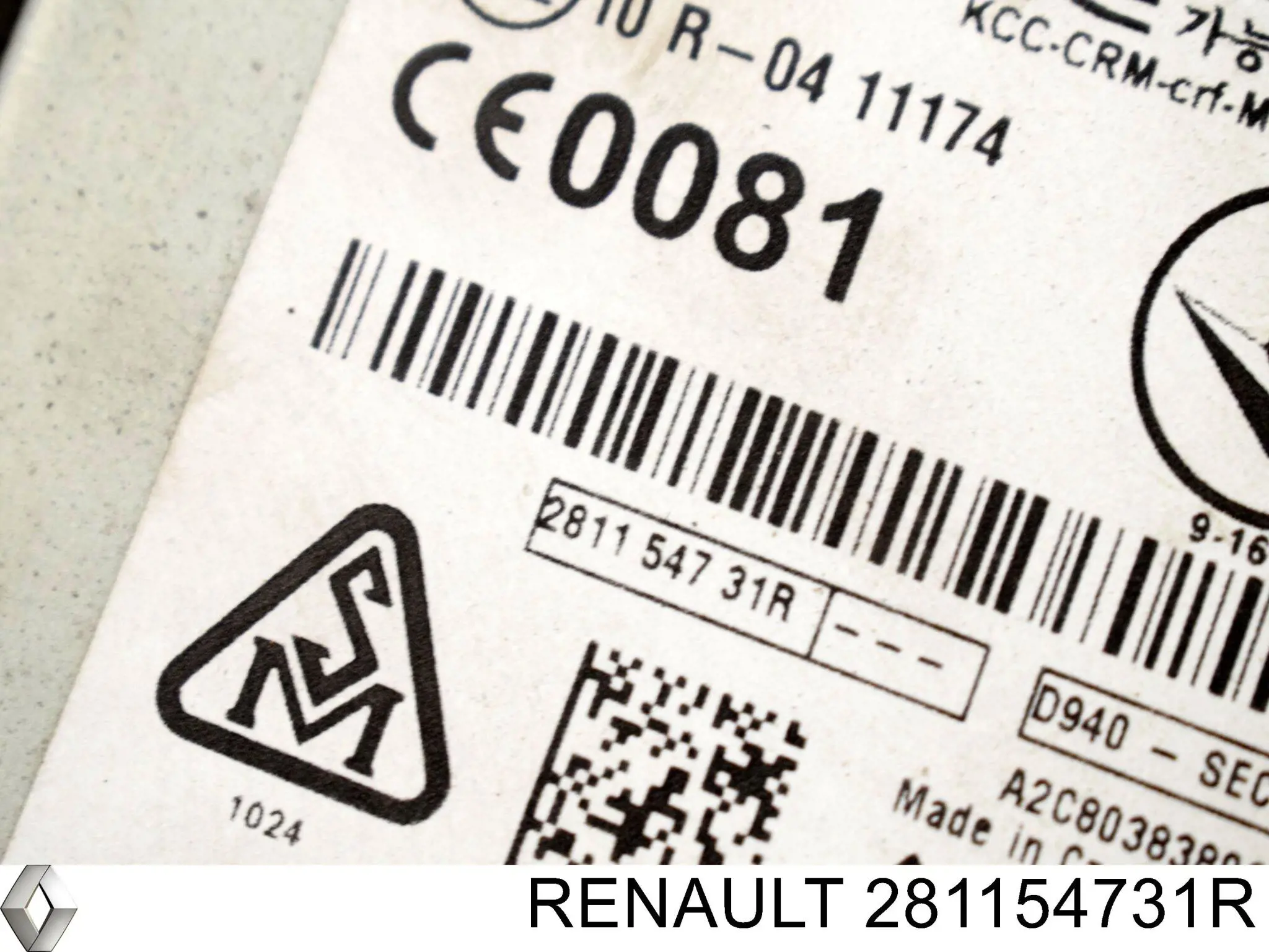 Radioodtwarzacz (radio AM/FM) 281154731R Renault (RVI)