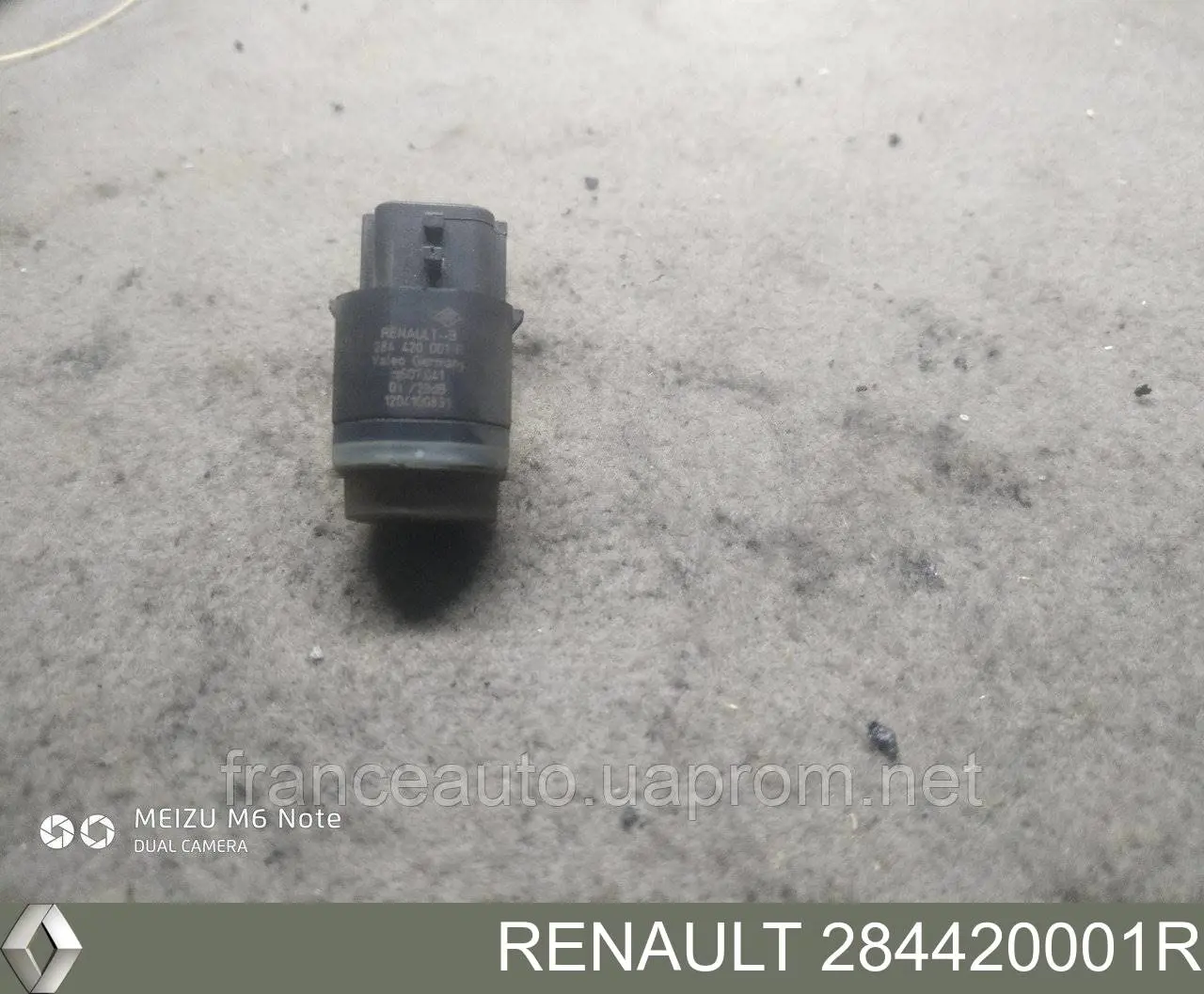 Do koszyka 284420001R Renault (RVI) Czujnik parkowania tylny boczny
