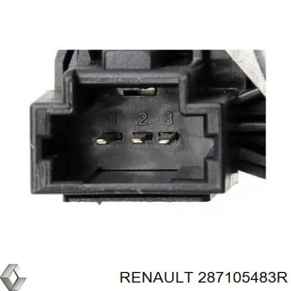 Do koszyka 287105483R Renault (RVI) Silniczek wycieraczki tylnej szyby
