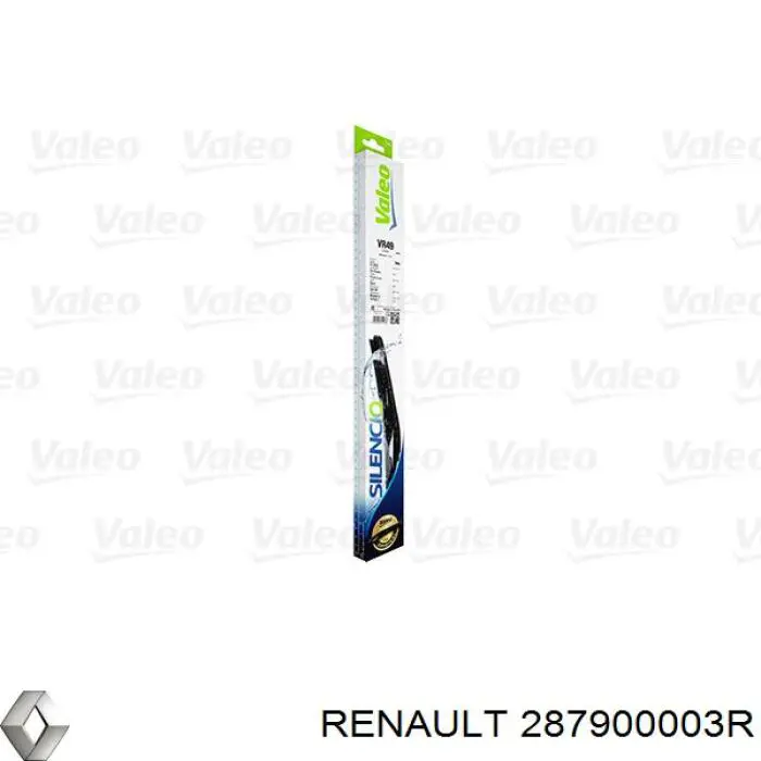 Do koszyka 287900003R Renault (RVI) Pióro wycieraczki szyby tylnej
