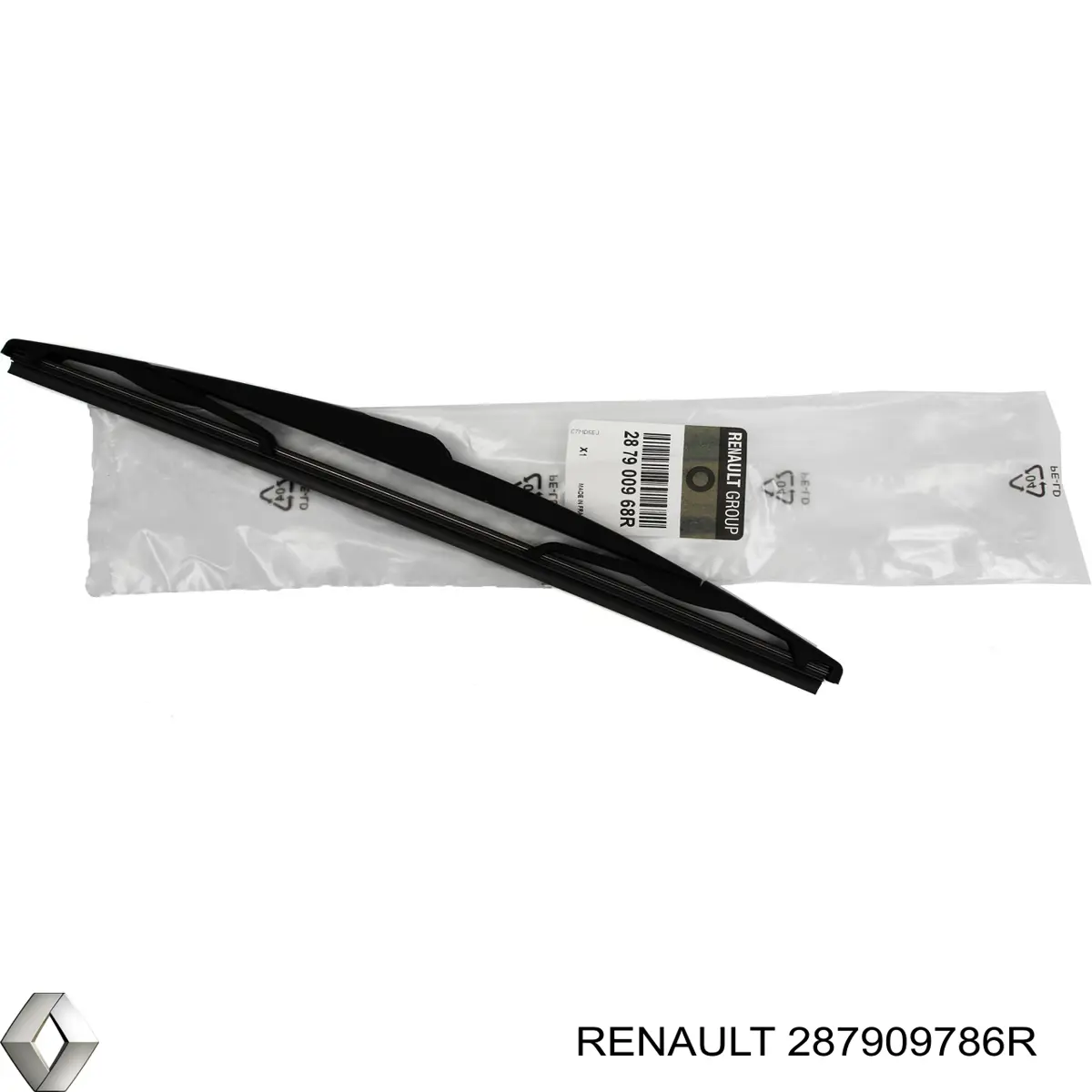 287909786R Renault (RVI) Pióro wycieraczki szyby tylnej
