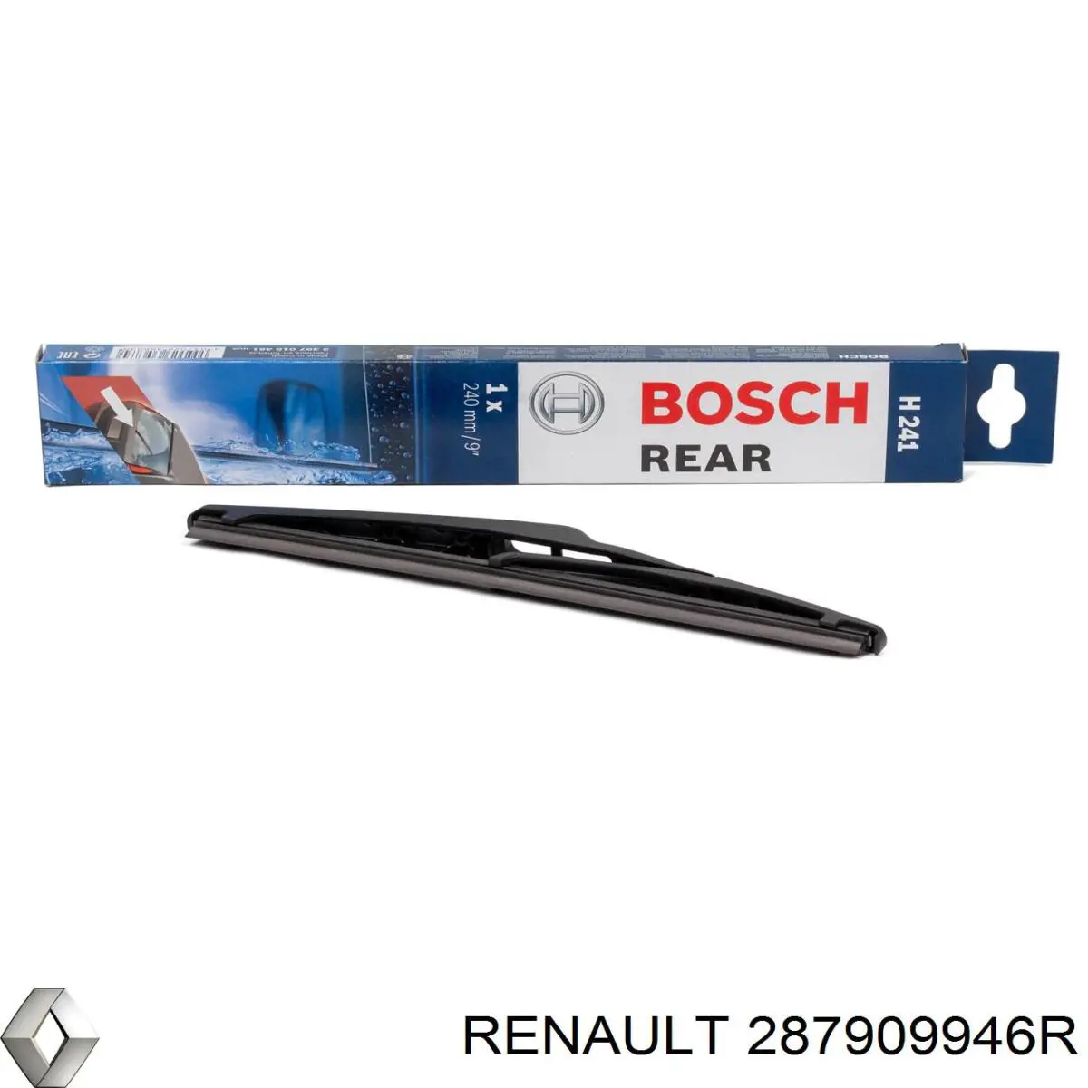 Pióro wycieraczki szyby tylnej Renault (RVI) 287909946R cena, od 12,63 USD