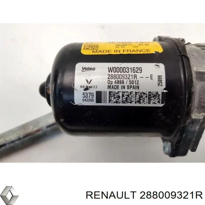 Silniczek wycieraczki szyby przedniej Renault (RVI) 288009321R cena, od 80,13 USD