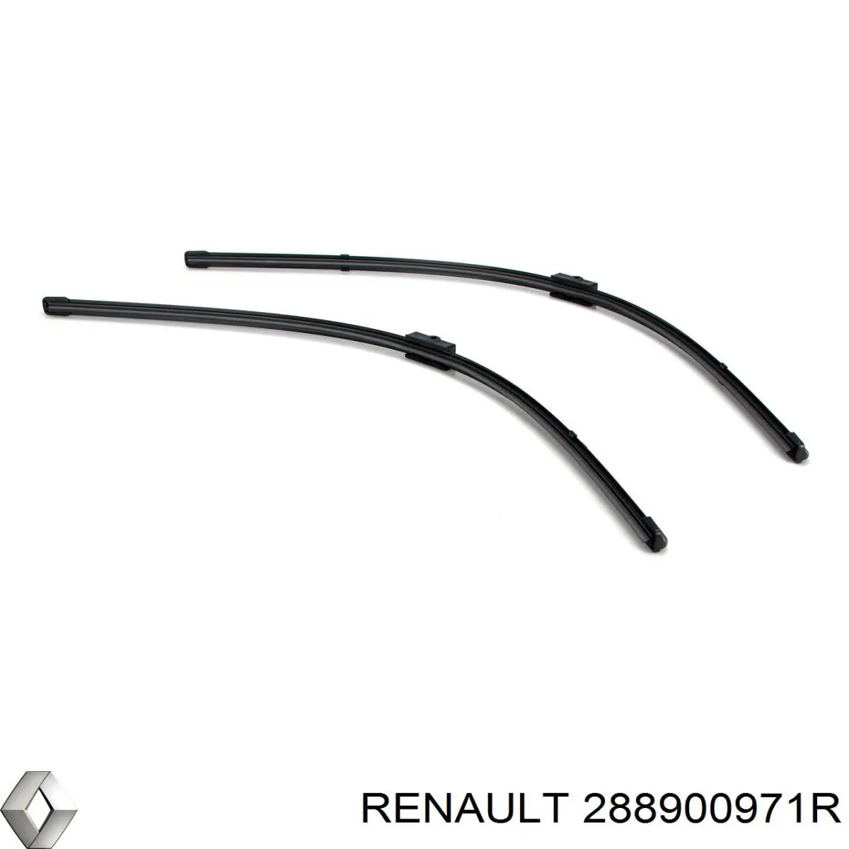 Do koszyka 288900971R Renault (RVI) Pióro wycieraczki szyby przedniej kierowcy