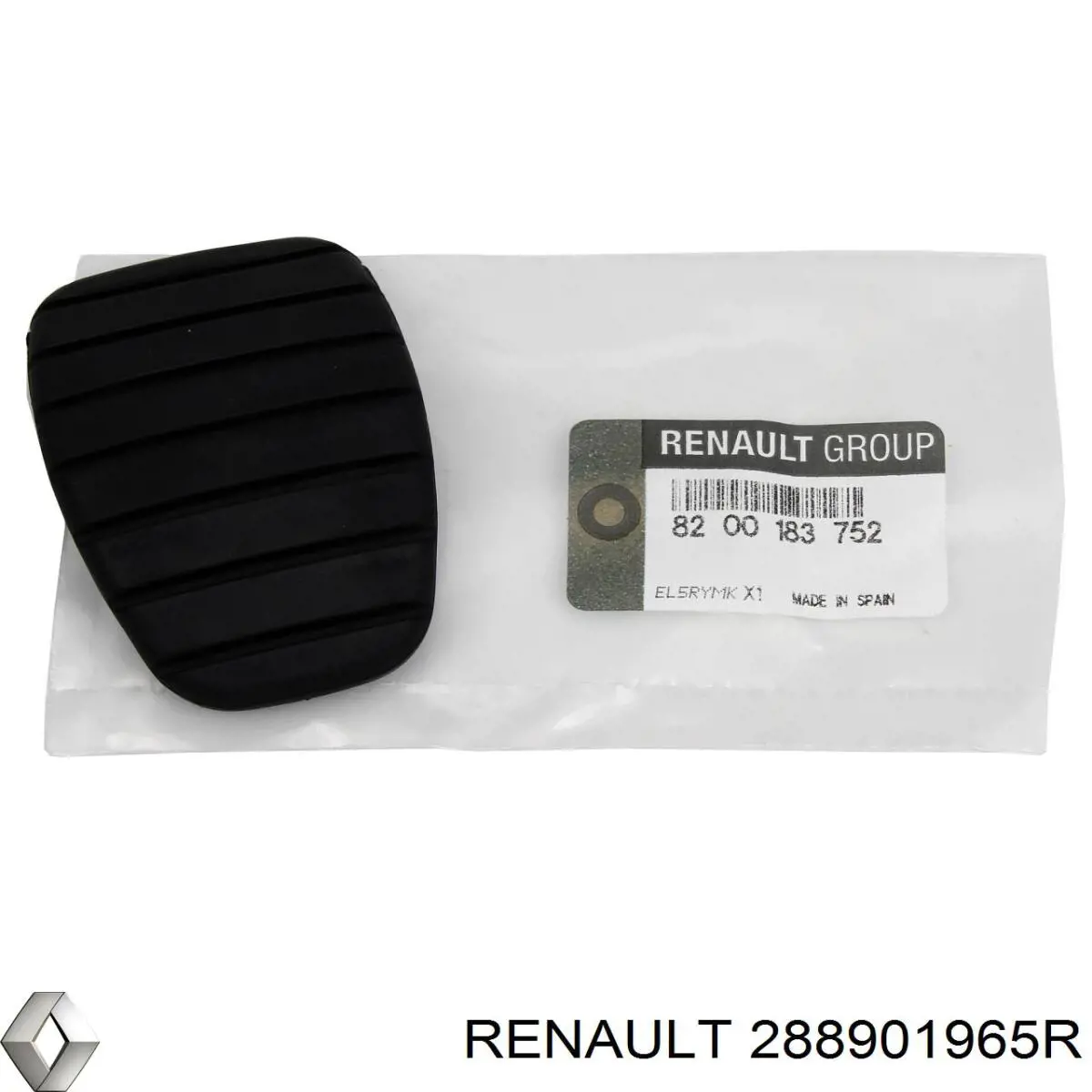 Pióro wycieraczki szyby przedniej, zestaw (2 szt.) Renault (RVI) 288901965R cena, od 44,34 USD
