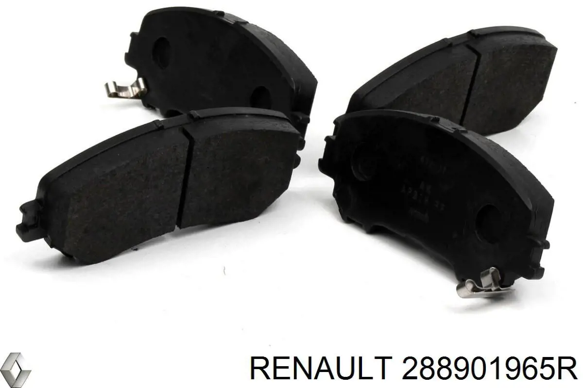 Pióro wycieraczki szyby przedniej, zestaw (2 szt.) 288901965R Renault (RVI)