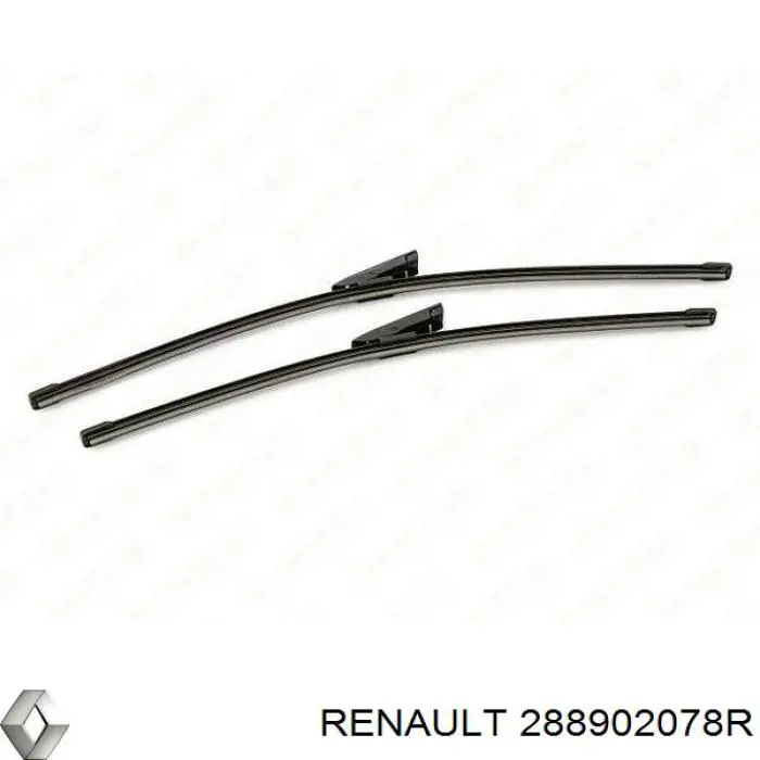 Pióro wycieraczki szyby przedniej, zestaw (2 szt.) Renault (RVI) 288902078R cena, od 24,59 USD