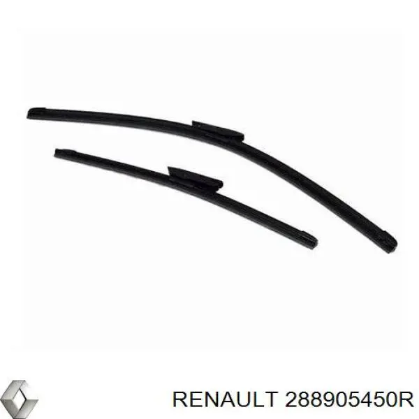 Pióro wycieraczki szyby przedniej, zestaw (2 szt.) Renault (RVI) 288905450R cena, od 32,24 USD