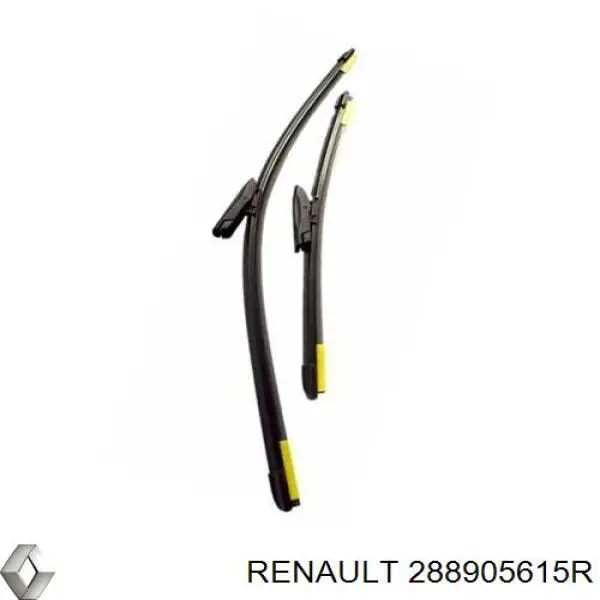 Do koszyka 288905615R Renault (RVI) Pióro wycieraczki szyby przedniej, zestaw (2 szt.)
