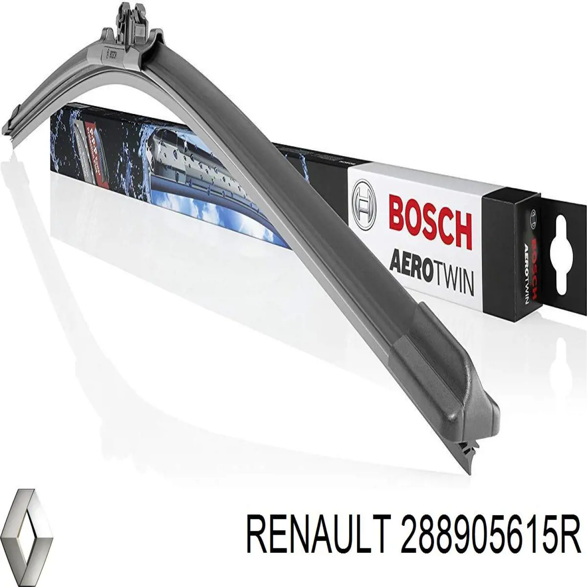 Pióro wycieraczki szyby przedniej, zestaw (2 szt.) Renault (RVI) 288905615R cena, od 22,97 USD