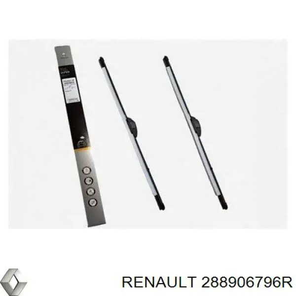 Pióro wycieraczki szyby przedniej kierowcy Renault (RVI) 288906796R cena, od 9,96 USD