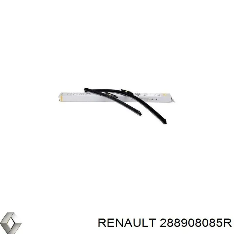 Do koszyka 288908085R Renault (RVI) Pióro wycieraczki szyby przedniej, zestaw (2 szt.)