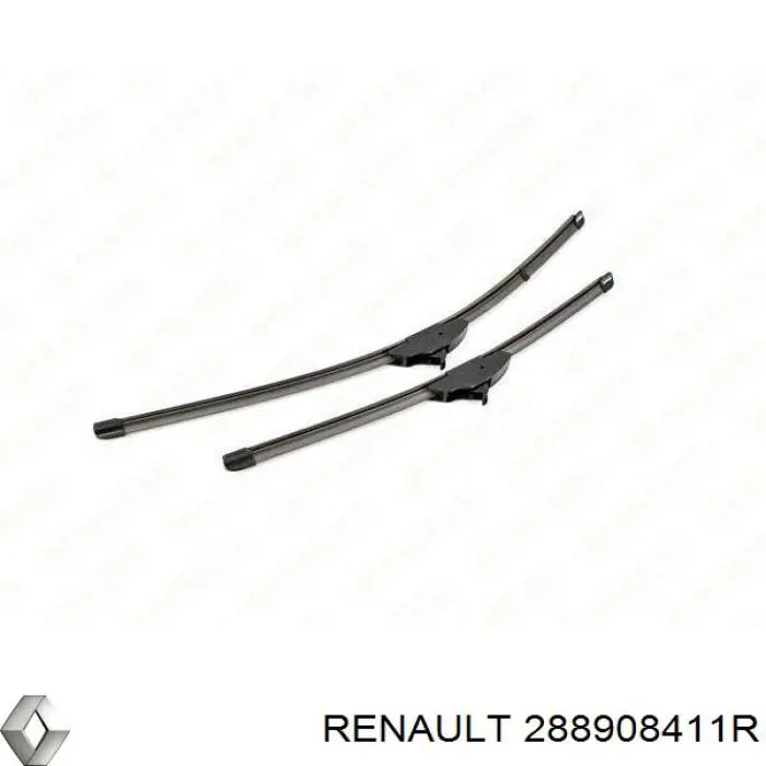288908411R Renault (RVI) Pióro wycieraczki szyby przedniej, zestaw (2 szt.)