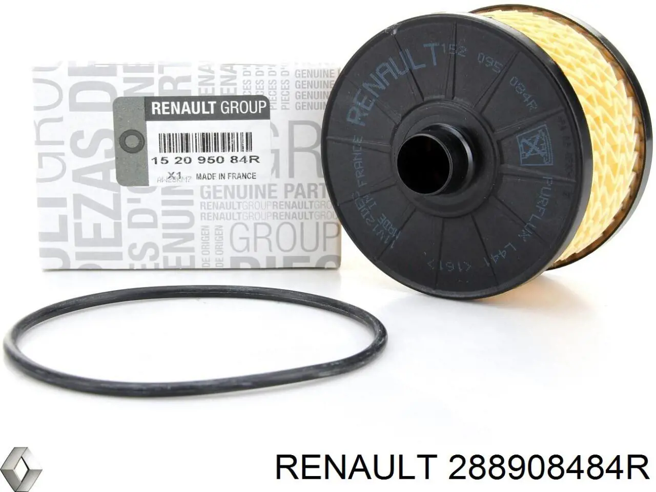 Do koszyka 288908484R Renault (RVI) Pióro wycieraczki szyby przedniej, zestaw (2 szt.)