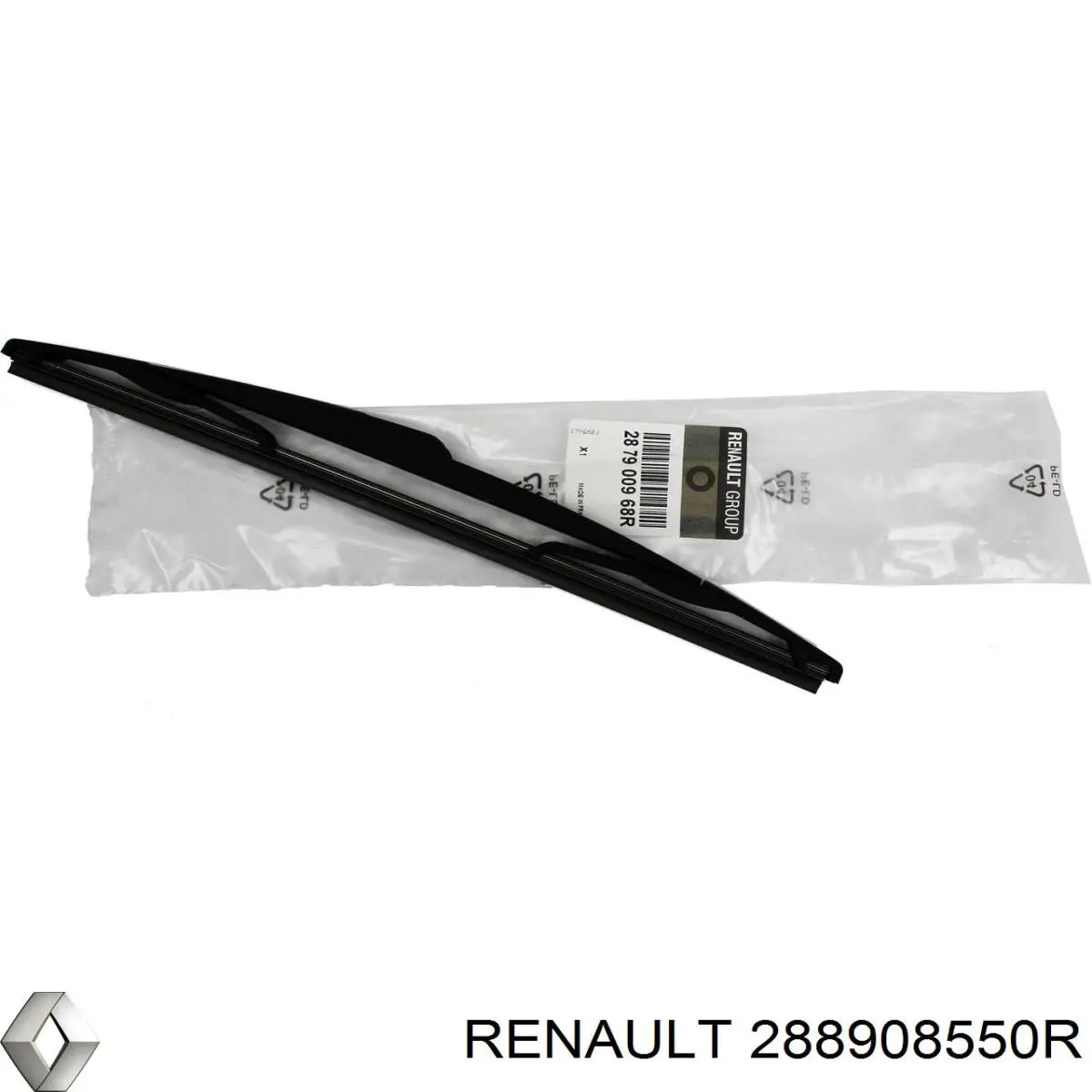Do koszyka 288908550R Renault (RVI) Pióro wycieraczki szyby przedniej, zestaw (2 szt.)
