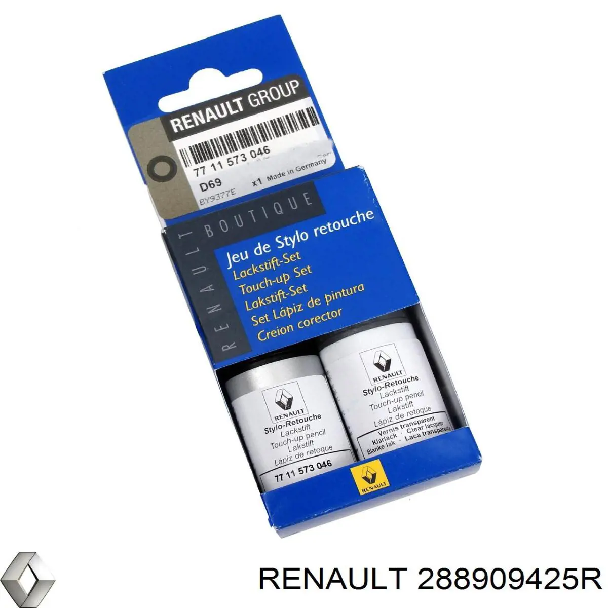 Do koszyka 288909425R Renault (RVI) Pióro wycieraczki szyby przedniej kierowcy