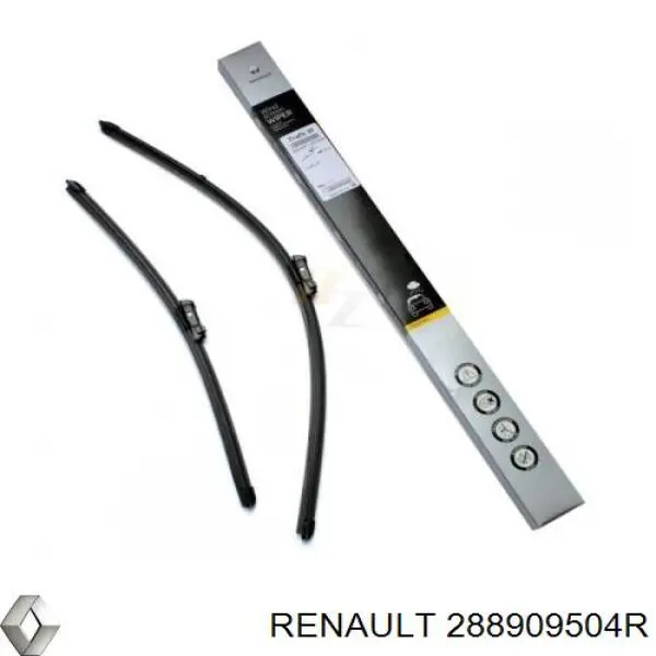 288909504R Renault (RVI) Pióro wycieraczki szyby przedniej, zestaw (2 szt.)