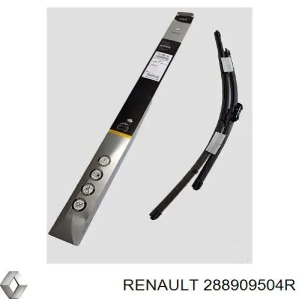 Pióro wycieraczki szyby przedniej, zestaw (2 szt.) Renault (RVI) 288909504R cena, od 26,90 USD