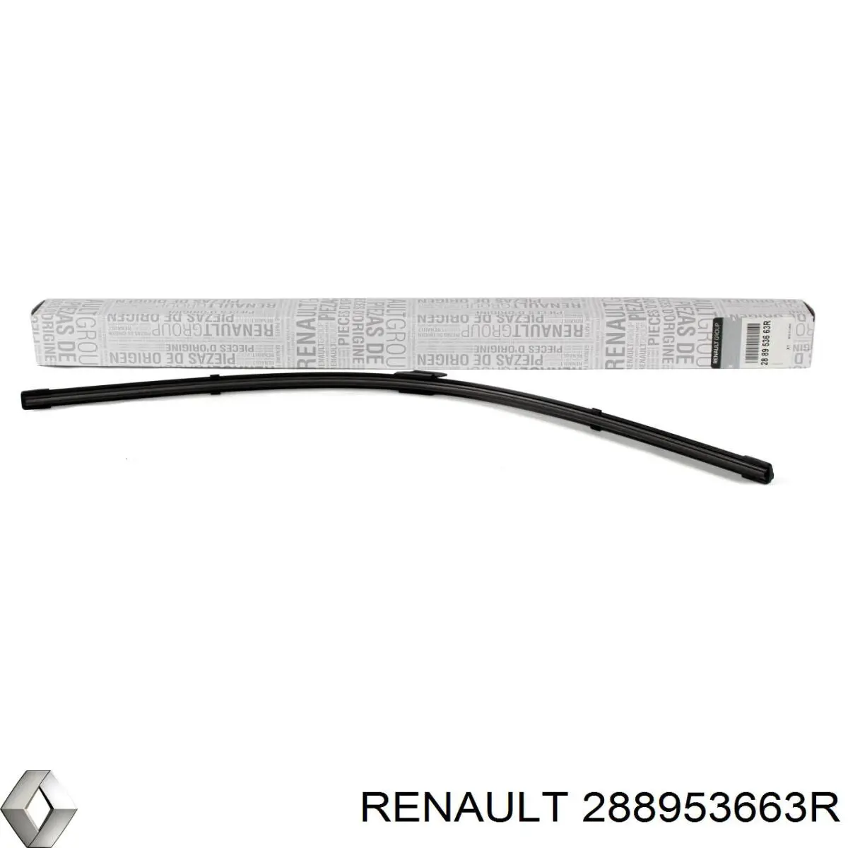 Pióro wycieraczki szyby przedniej kierowcy 288953663R Renault (RVI)