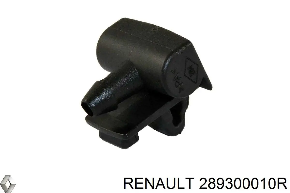 Dysza spryskiwacza szyby przedniej Renault (RVI) 289300010R