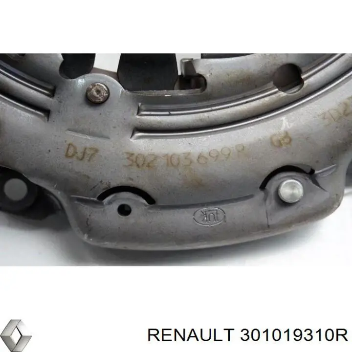 Zestaw sprzęgła (3 części) 301019310R Renault (RVI)