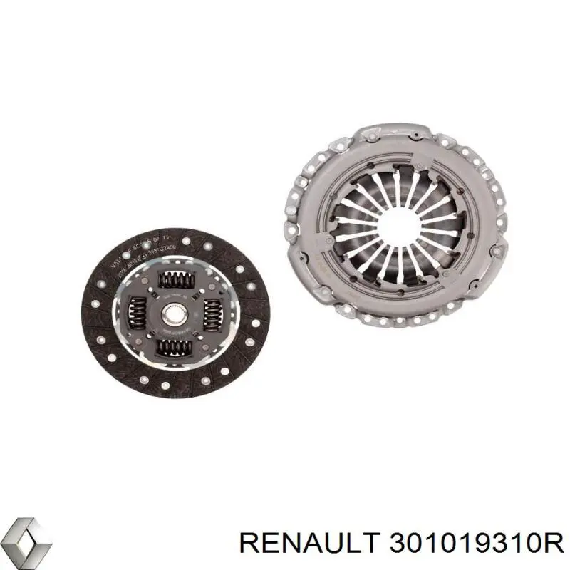 Do koszyka 301019310R Renault (RVI) Zestaw sprzęgła (3 części)