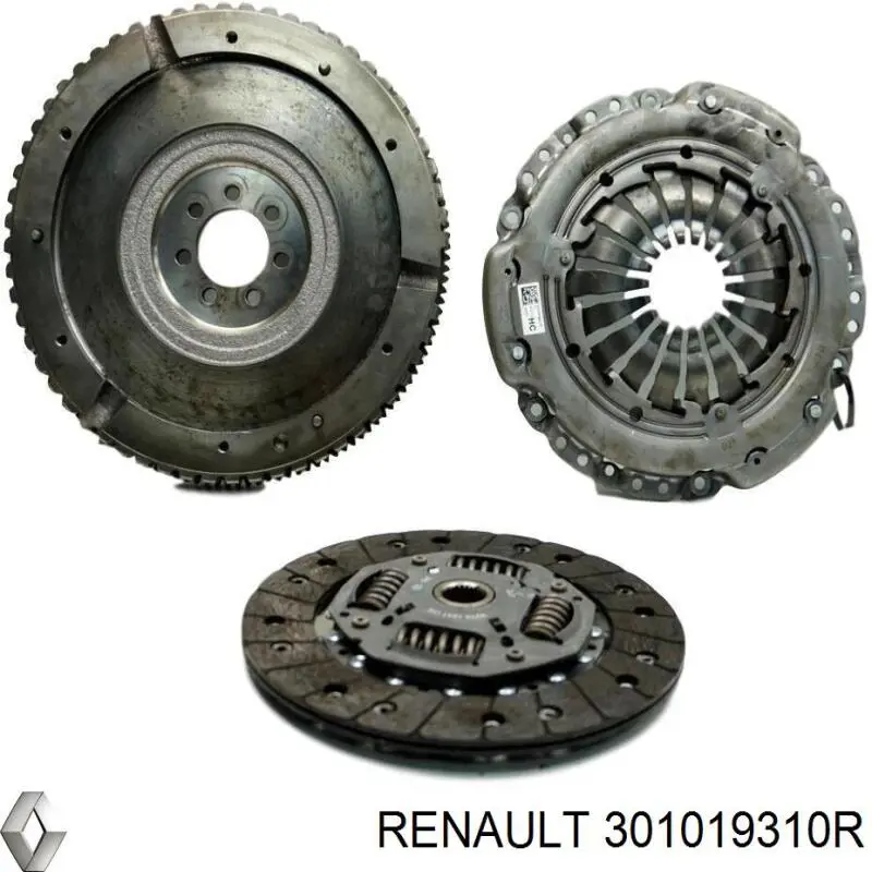 Zestaw sprzęgła (3 części) Renault (RVI) 301019310R cena, od 186,50 USD