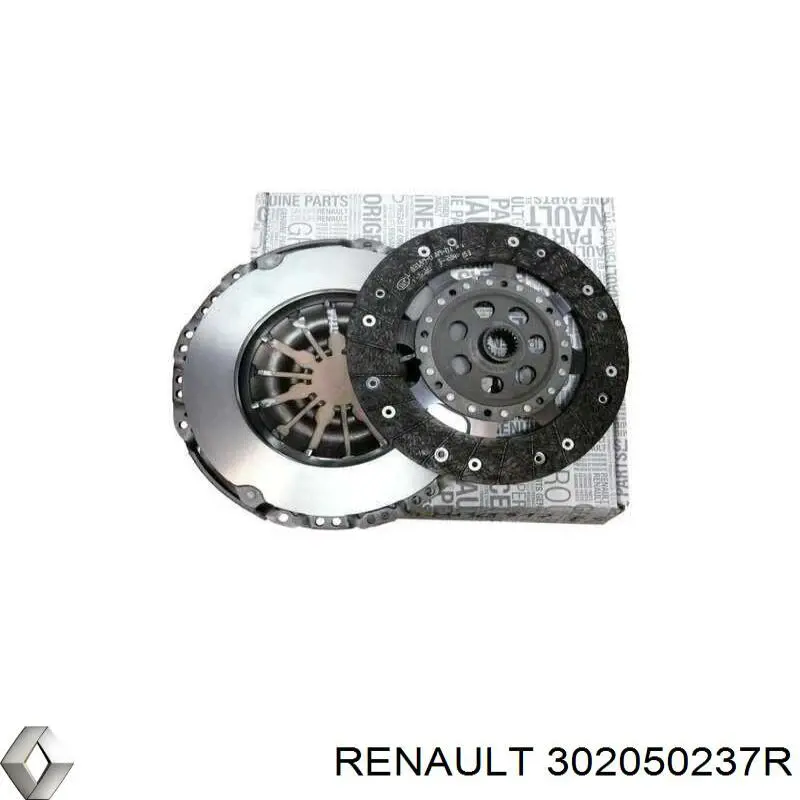 302050237R Renault (RVI) Zestaw sprzęgła (3 części)