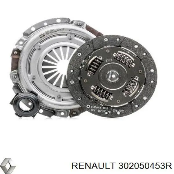 302050453R Renault (RVI) Zestaw sprzęgła (3 części)