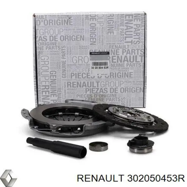 Zestaw sprzęgła (3 części) Renault (RVI) 302050453R cena, od 89,40 USD