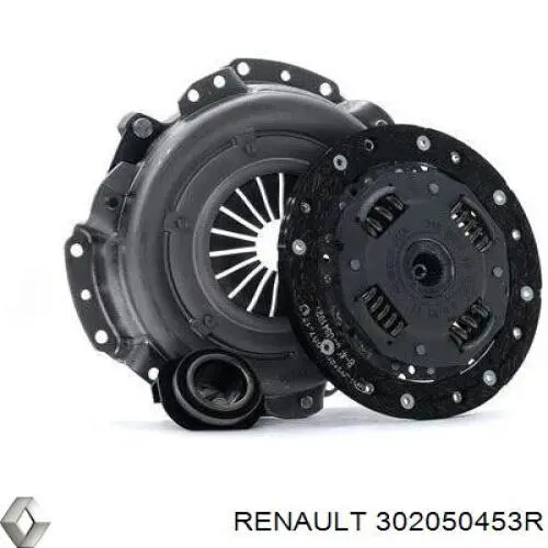 Do koszyka 302050453R Renault (RVI) Zestaw sprzęgła (3 części)