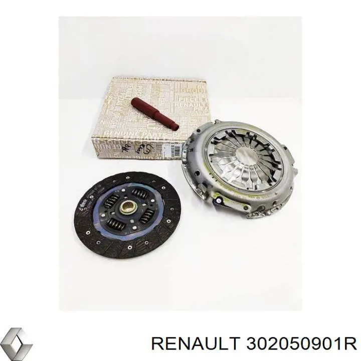Zestaw sprzęgła (3 części) Renault (RVI) 302050901R cena, od 92,86 USD