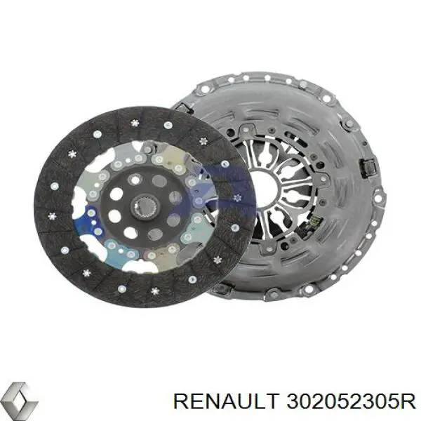 Zestaw sprzęgła (3 części) Renault (RVI) 302052305R cena, od 164,62 USD