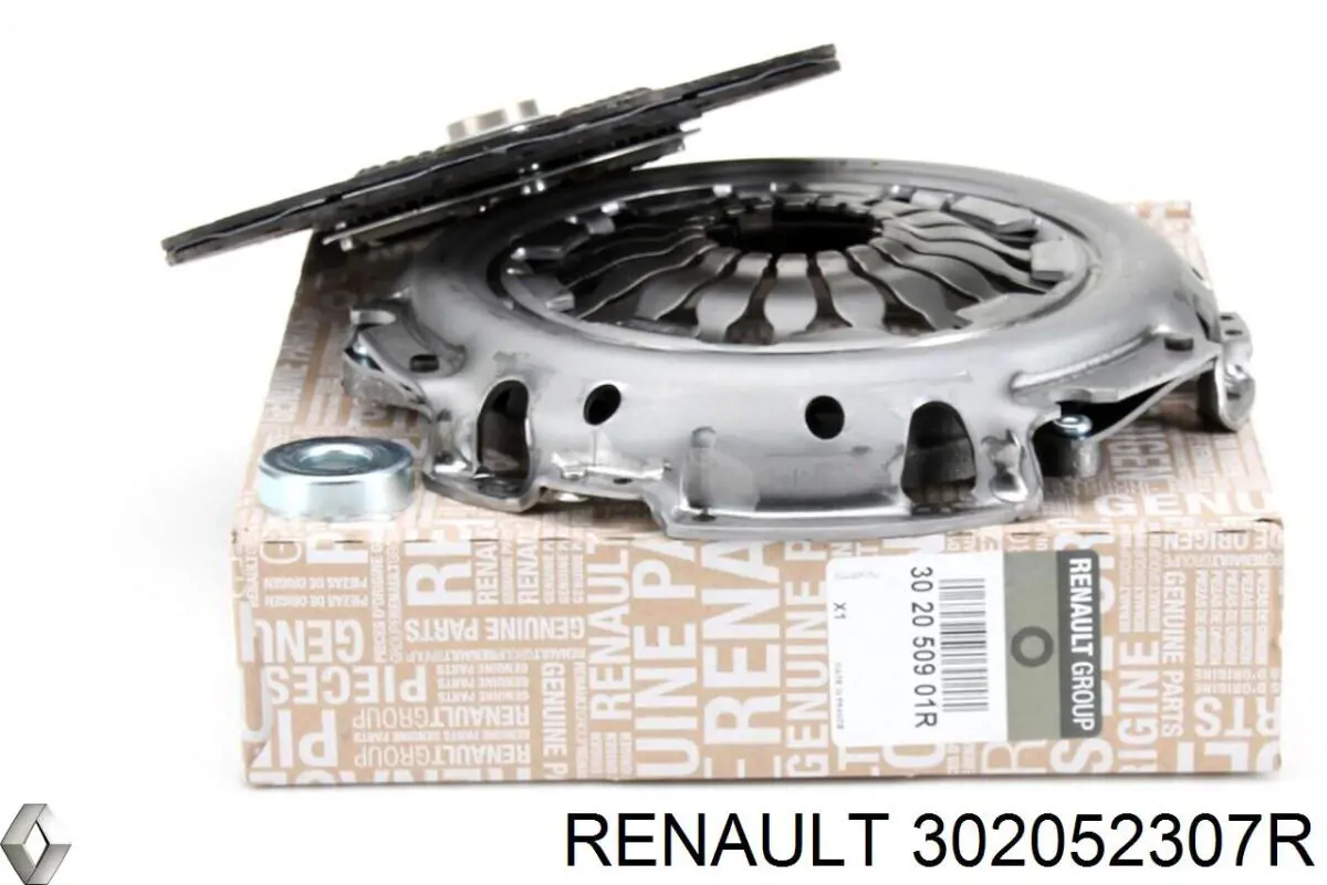 Do koszyka 302052307R Renault (RVI) Zestaw sprzęgła (3 części)