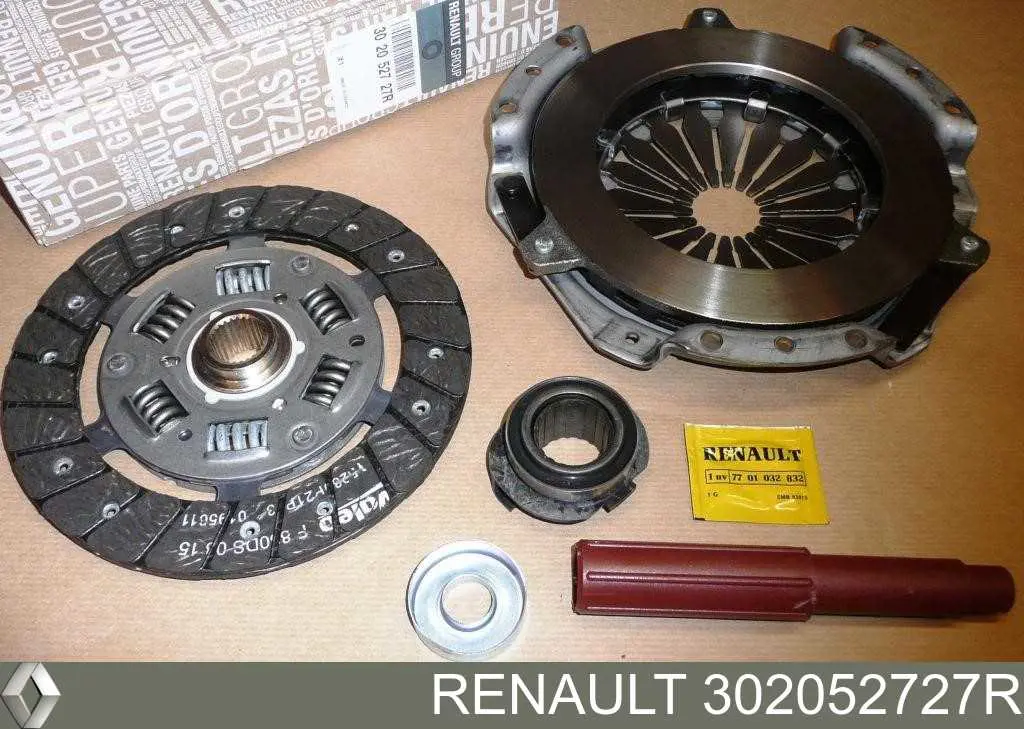 302052727R Renault (RVI) Zestaw sprzęgła (3 części)