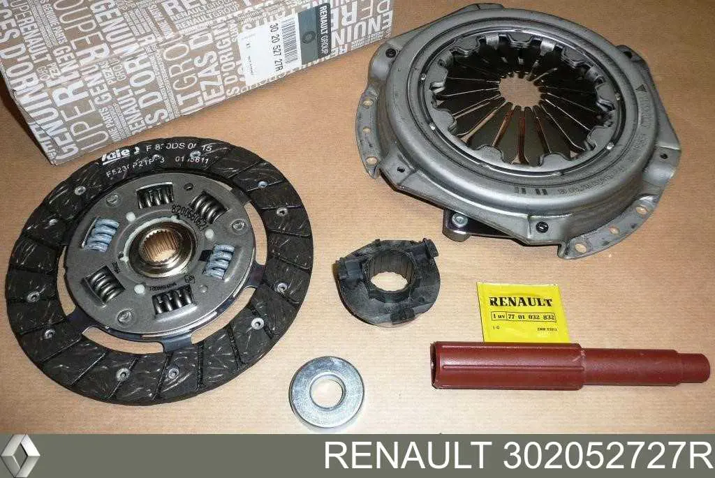 Zestaw sprzęgła (3 części) Renault (RVI) 302052727R cena, od 85,09 USD