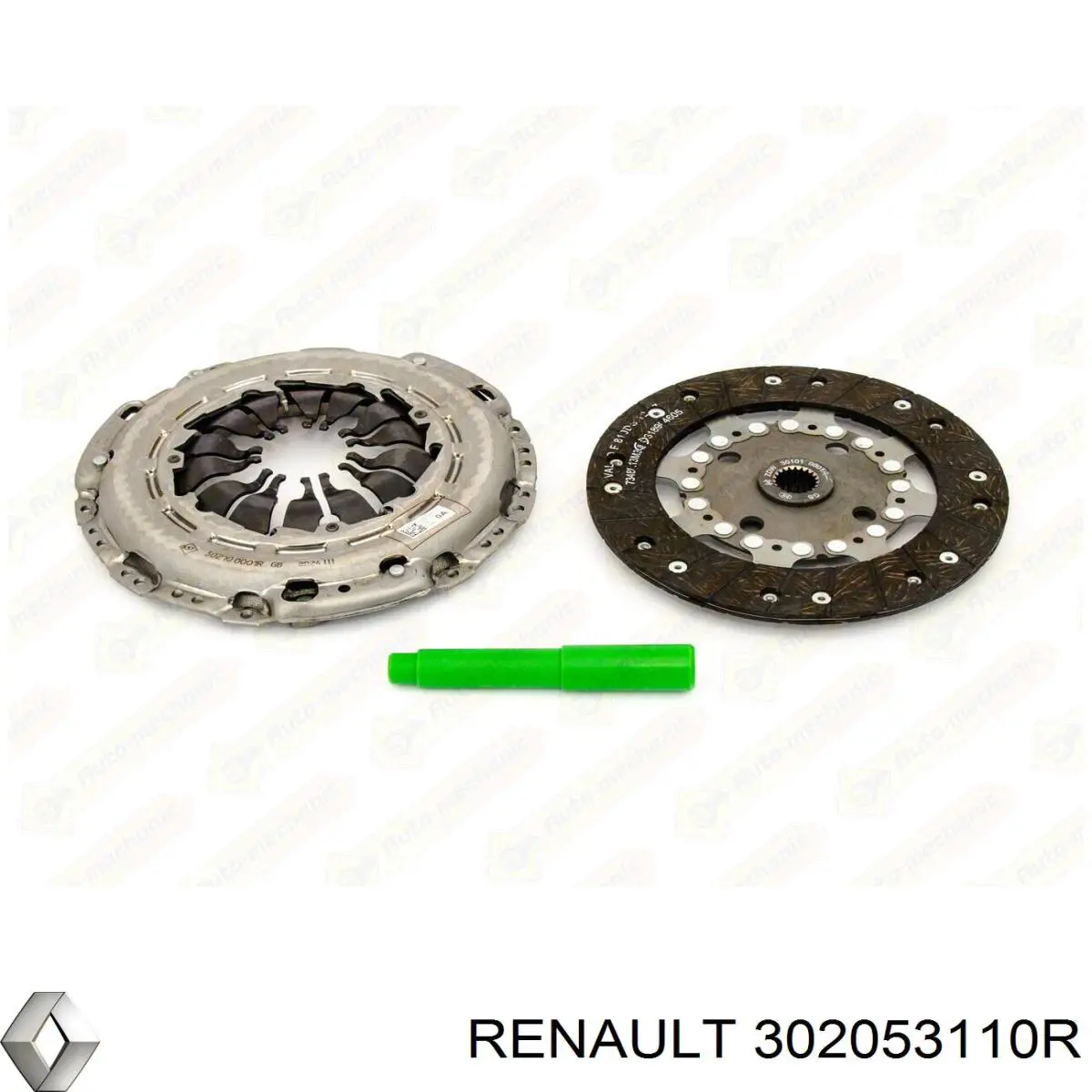 302053110R Renault (RVI) Zestaw sprzęgła (3 części)