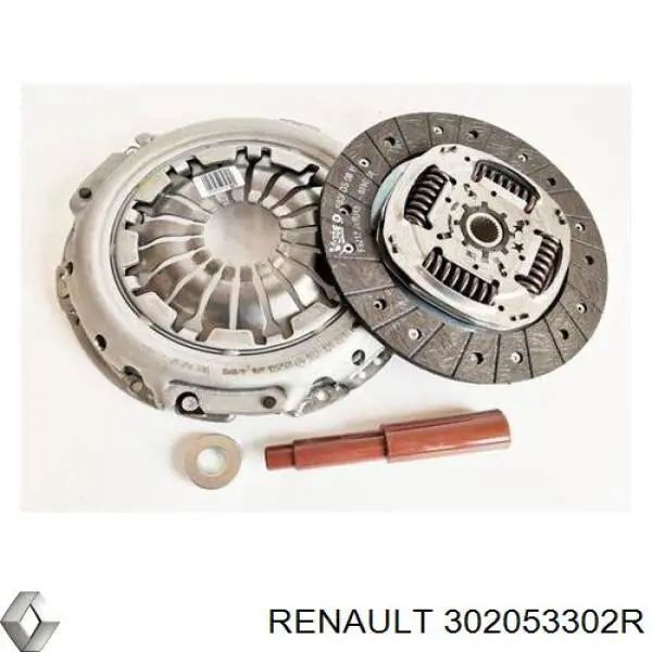 302053302R Renault (RVI) Zestaw sprzęgła (3 części)