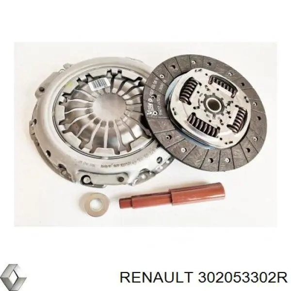 Zestaw sprzęgła (3 części) Renault (RVI) 302053302R cena, od 127,69 USD