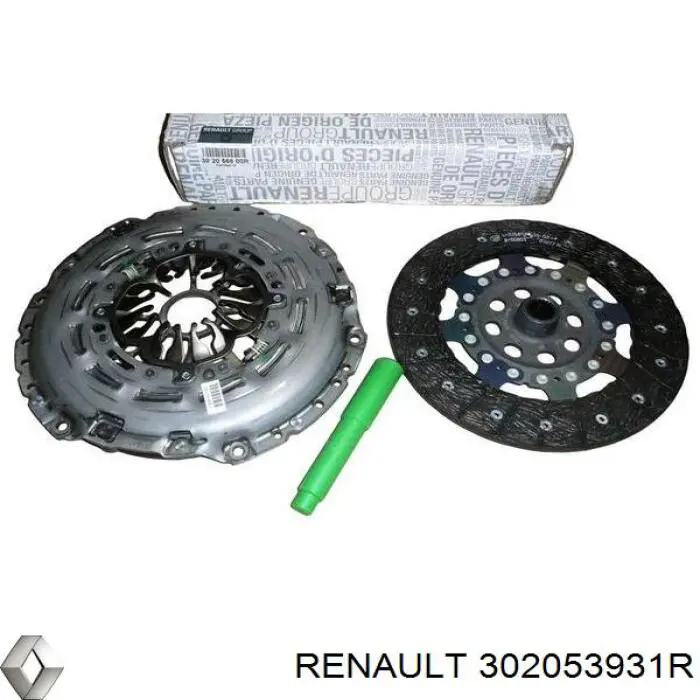302053931R Renault (RVI) Zestaw sprzęgła (3 części)
